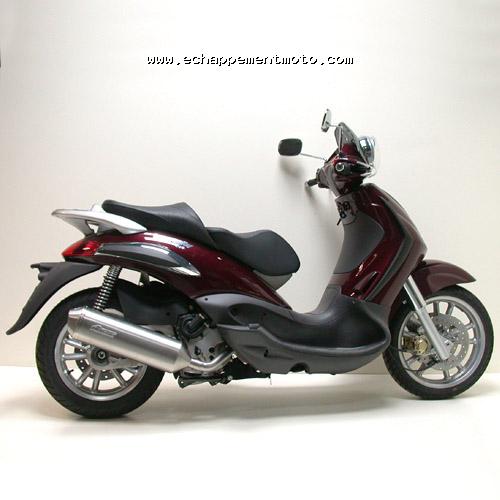 echappement moto PIAGGIO Beverly 500 04-06 leovince